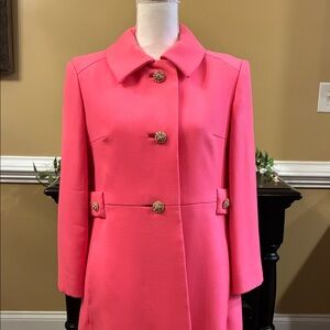Forstmann/Johnny’s 100% Wool Elegant Jackie Kennedy Vintage USA Pastel Coat. 12